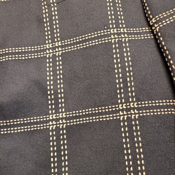 Steve Harvey Collection Mens Black Blazer Suit Coat 49L Wool Embroidered SH7007 - Picture 2 of 11